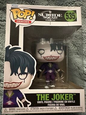 Funko Pop! The Joker Vinyl Figure - Purple, Green, Black, White